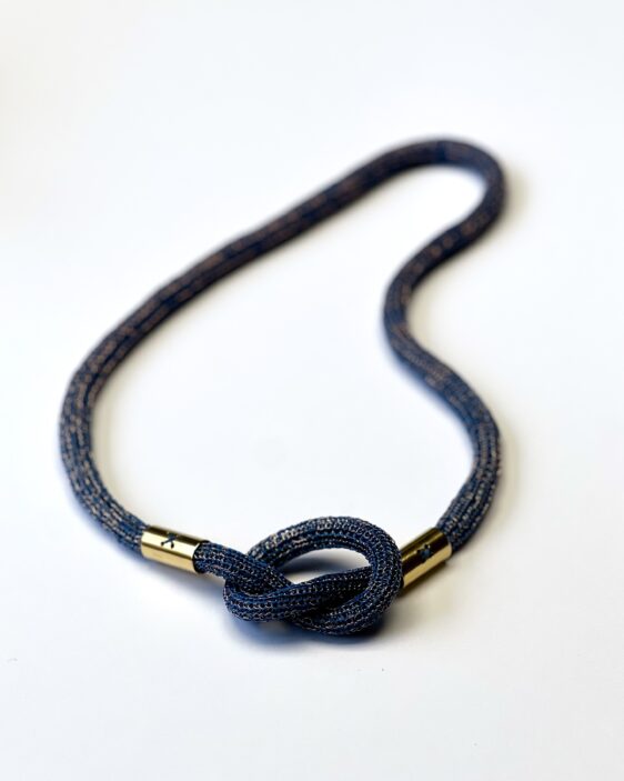 Collier Copper Bleu Royal