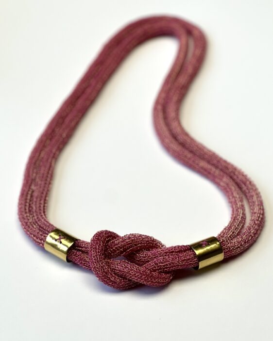 Collier Copper Fuchsia