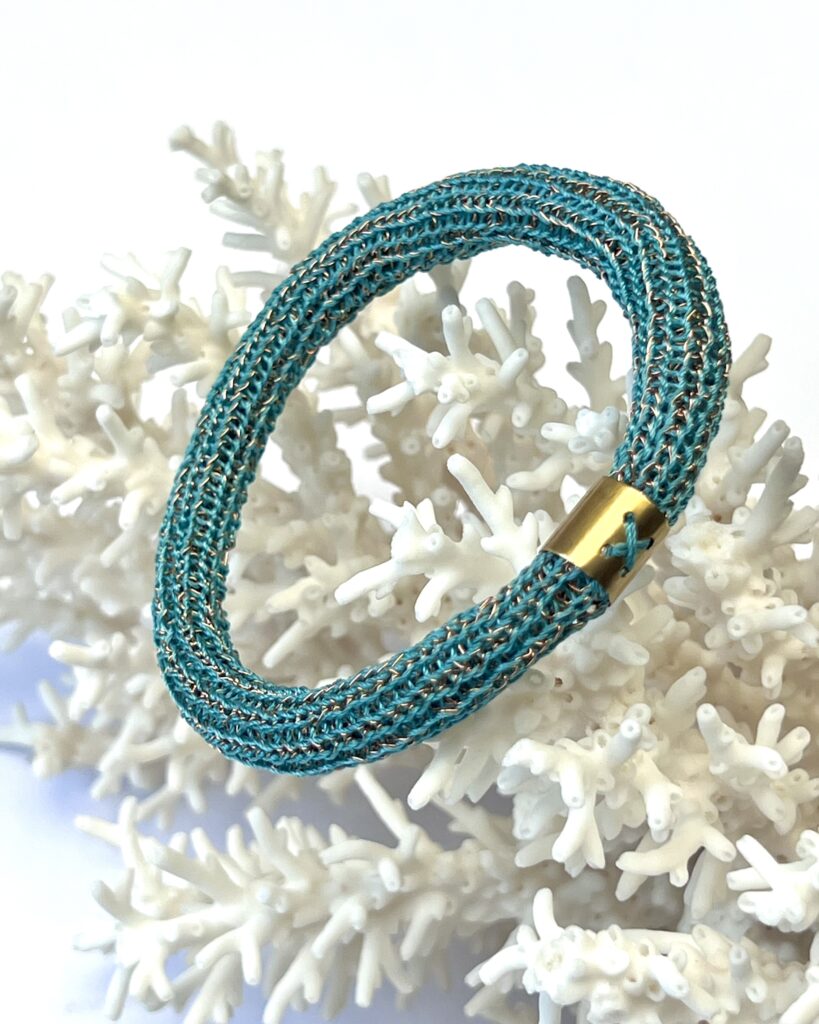 Bracelet Copper Vert Émeraude