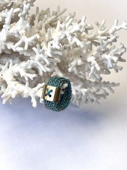 Bague Copper Vert Émeraude