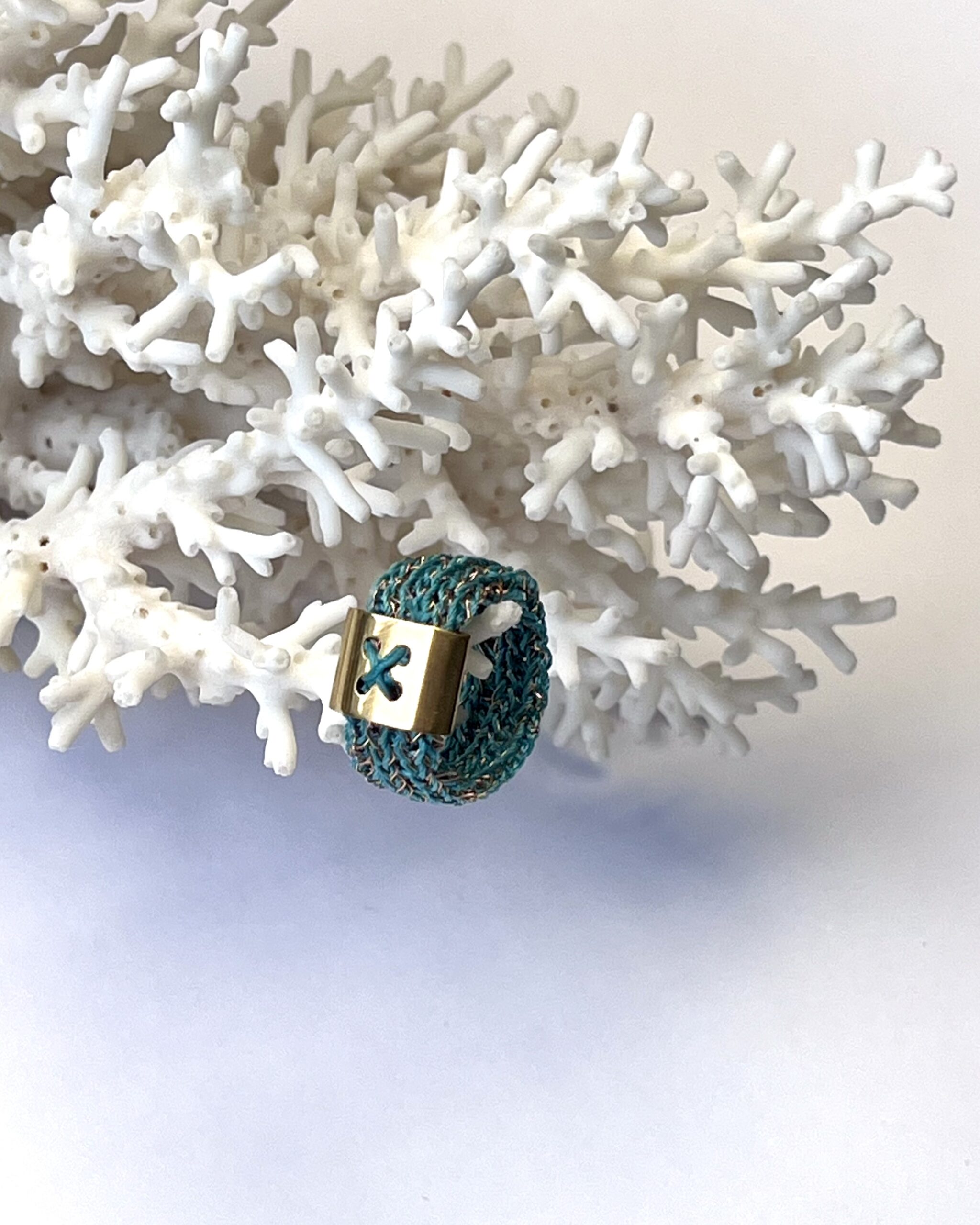 Bague Copper Vert Émeraude