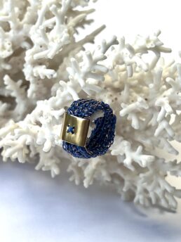 Bague Copper Bleu Royal