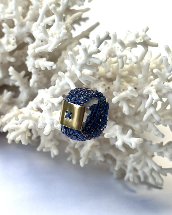 Bague Copper Bleu Royal